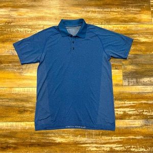 Lululemon Men’s Polo Shirt Blue Large Excellent Condition